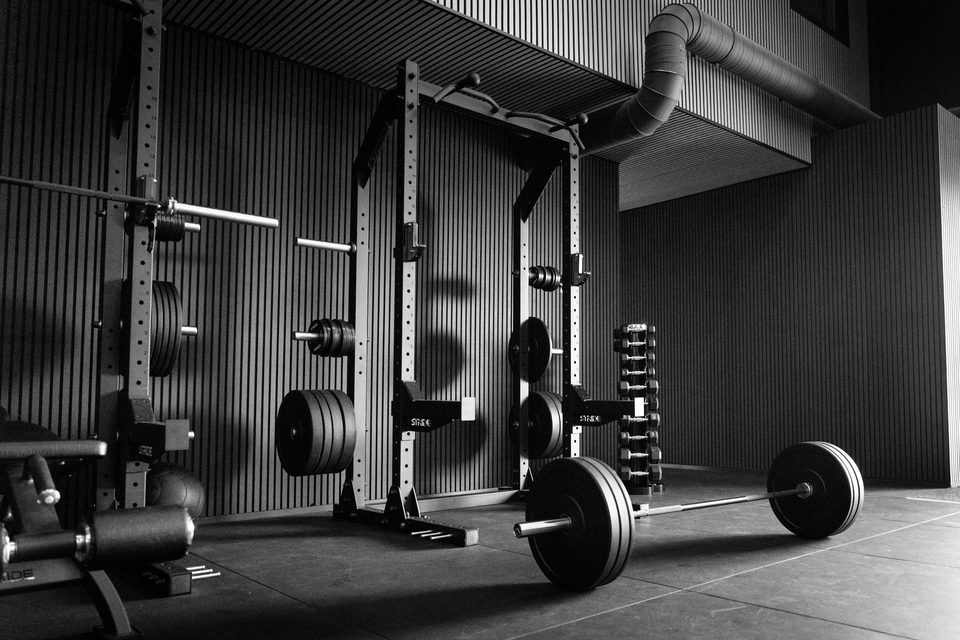 Commercial gym equipment package concept image.