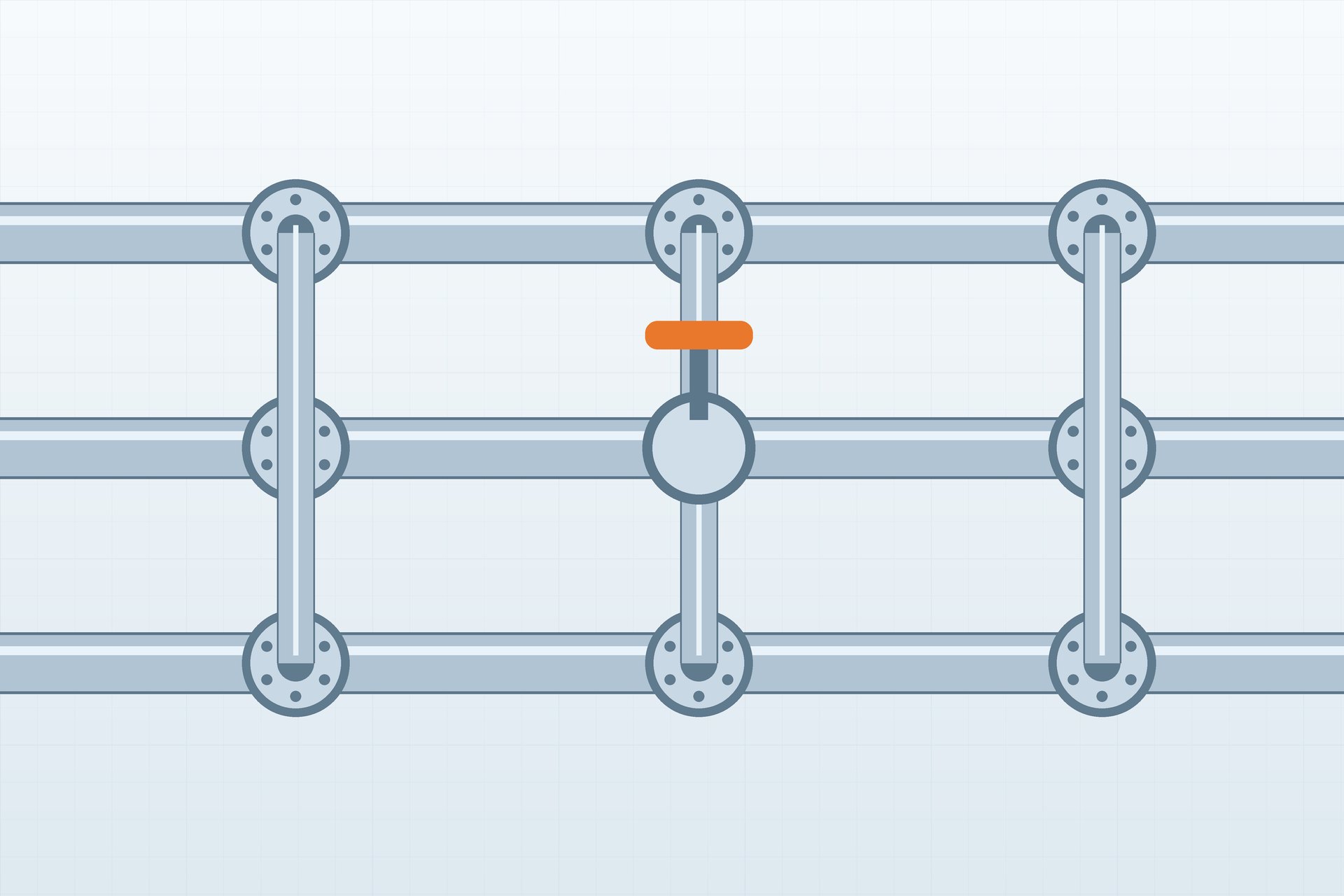 Technical concept illustration for smart booking and dispatch preview.