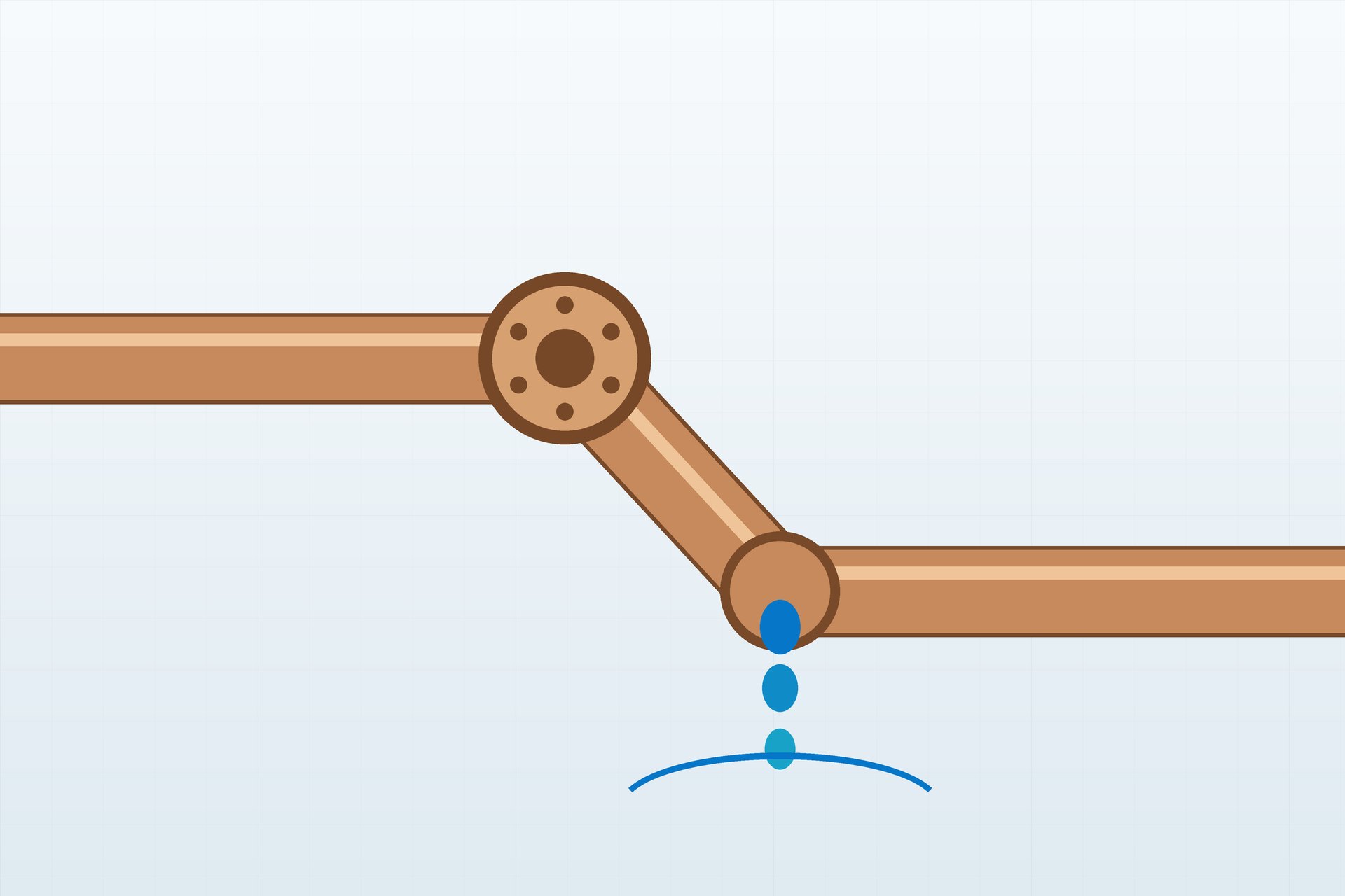 Technical concept illustration for photo-first service request.